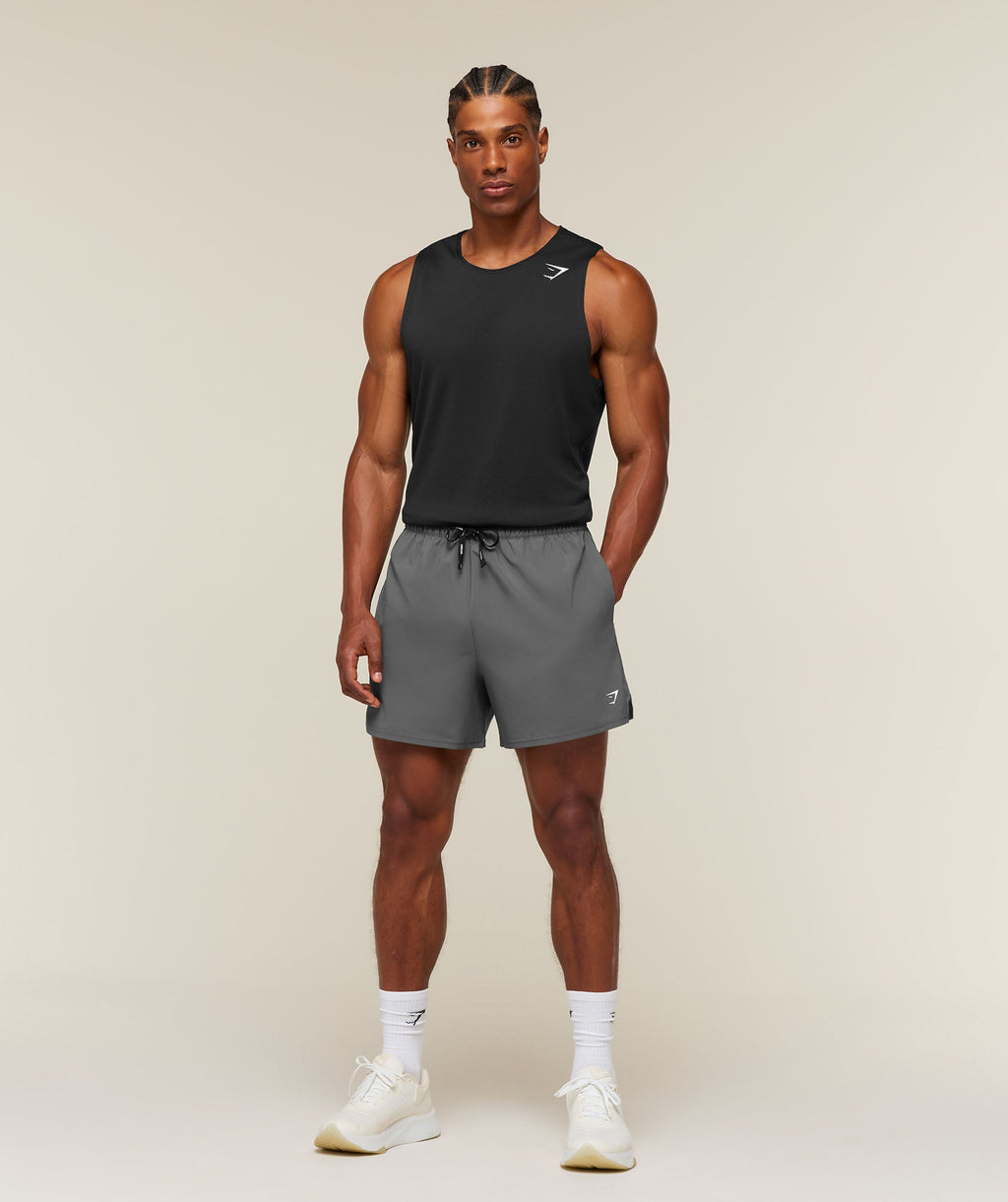 Train 5" Shorts - Dark Grey — imagem 4