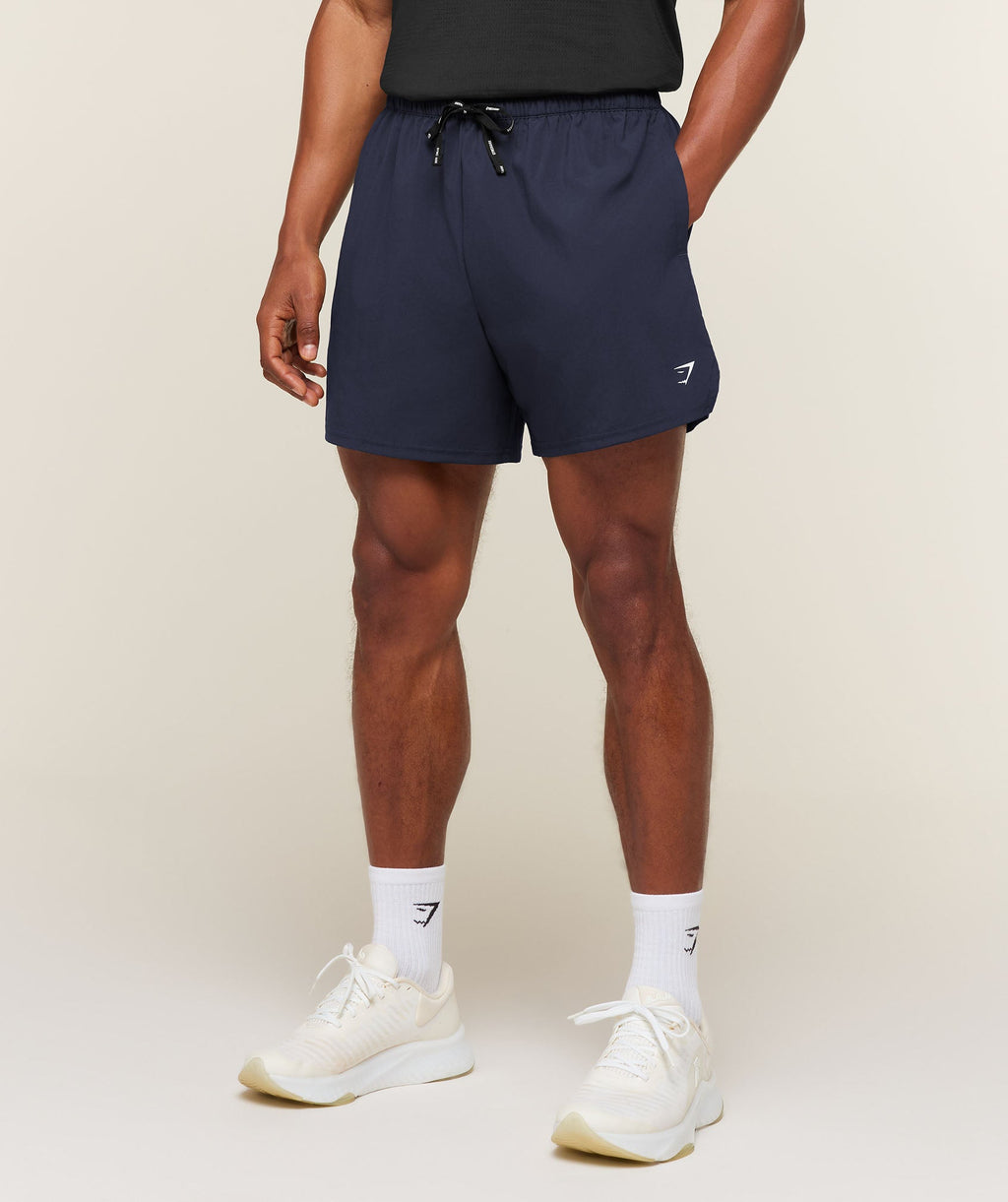 Train 5" Shorts - Heavy Blue — imagem 1