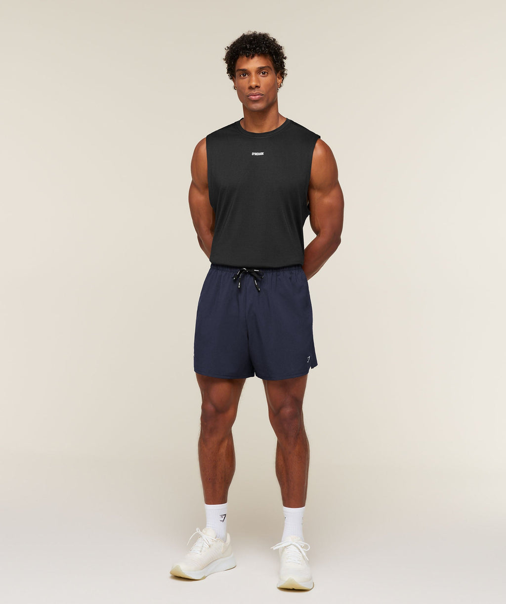 Train 5" Shorts - Heavy Blue — imagem 4