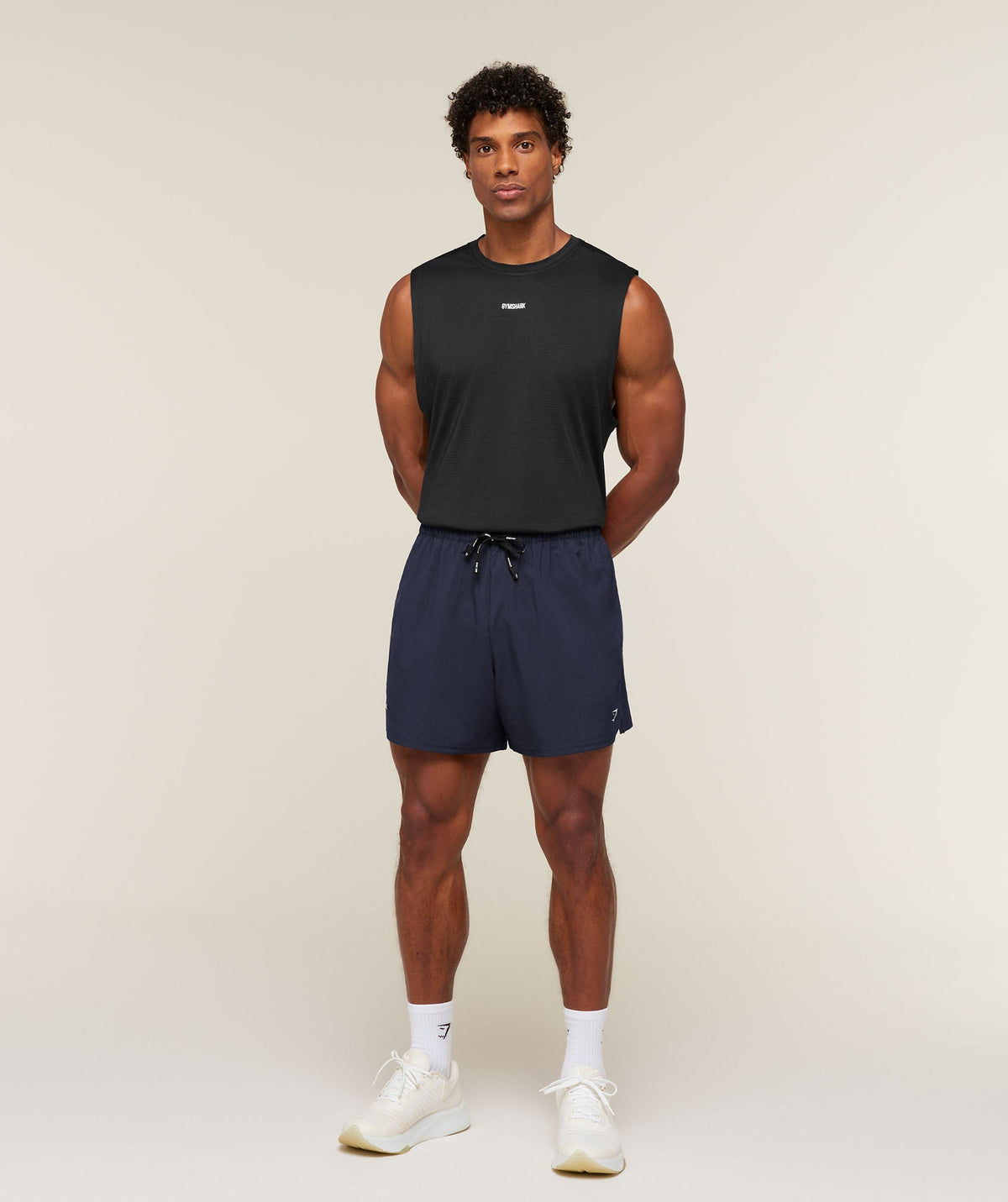 Train 5" Shorts - Heavy Blue — imagem 4
