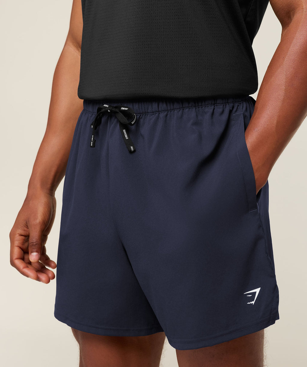Train 5" Shorts - Heavy Blue — imagem 5
