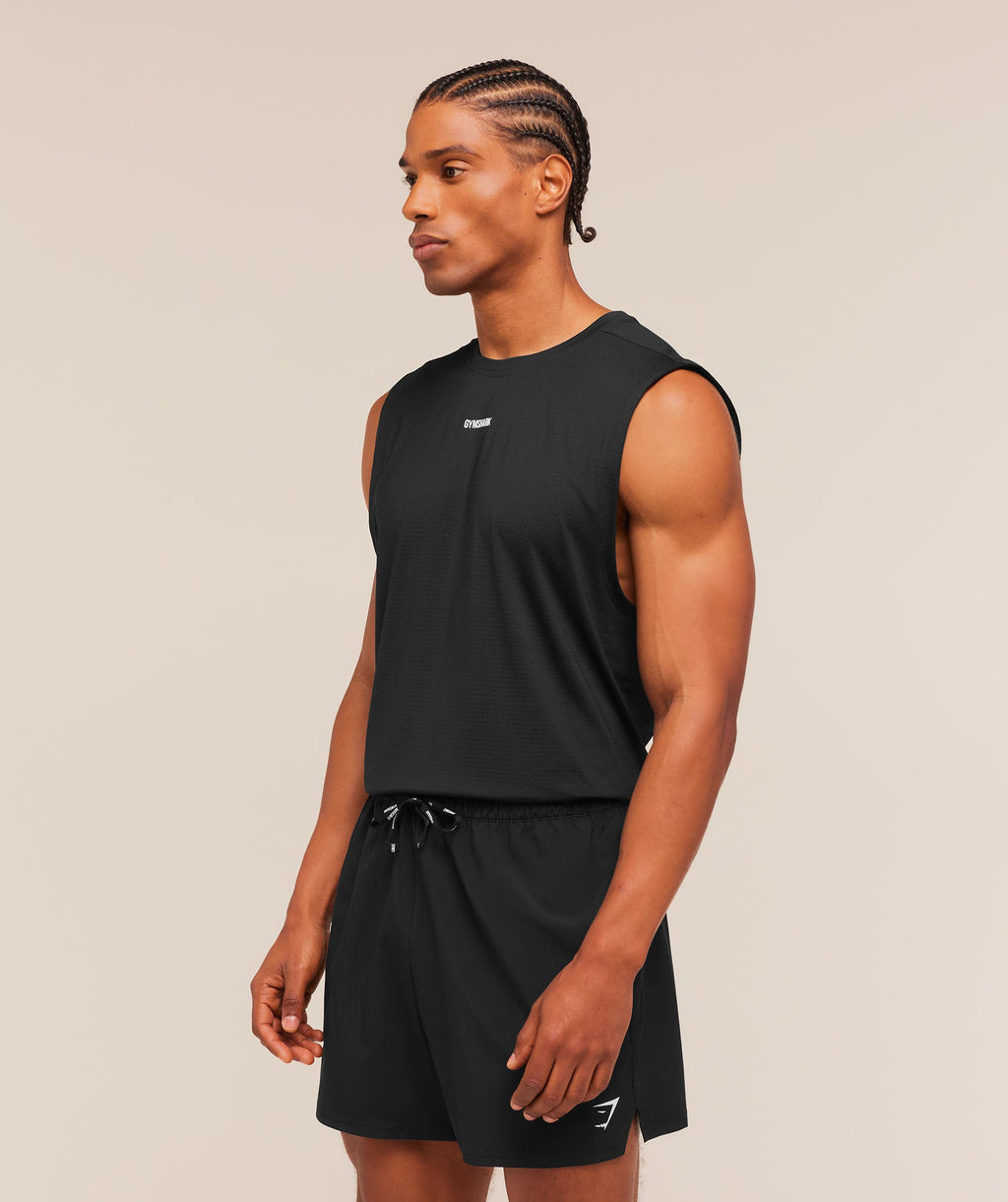 Train Cut Off Tank - Black — imagem 4
