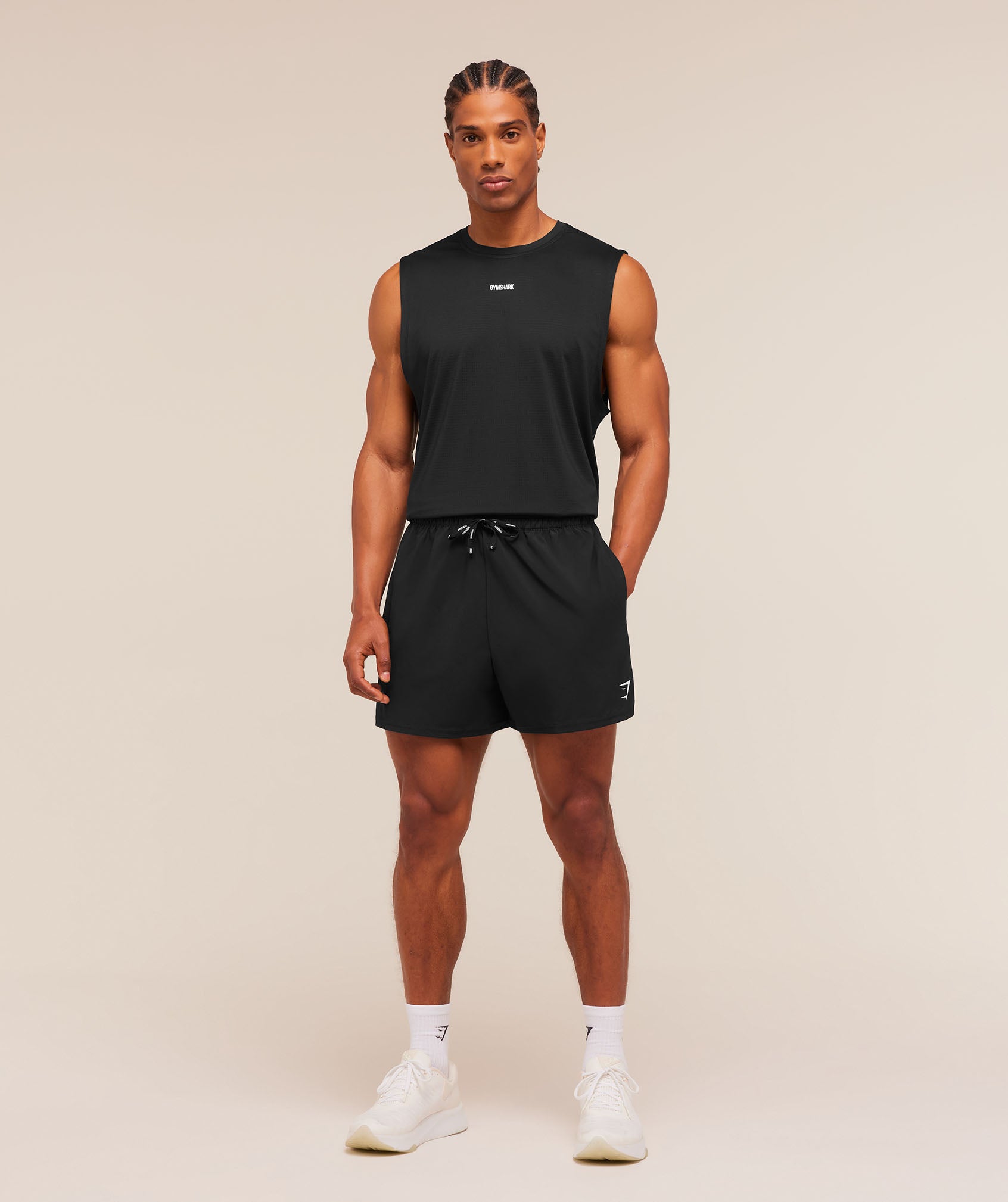 Train Cut Off Tank - Black — imagem 6
