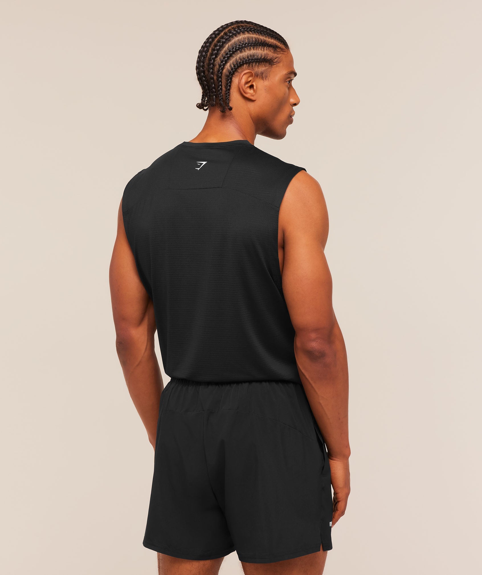Train Cut Off Tank - Black — imagem 2