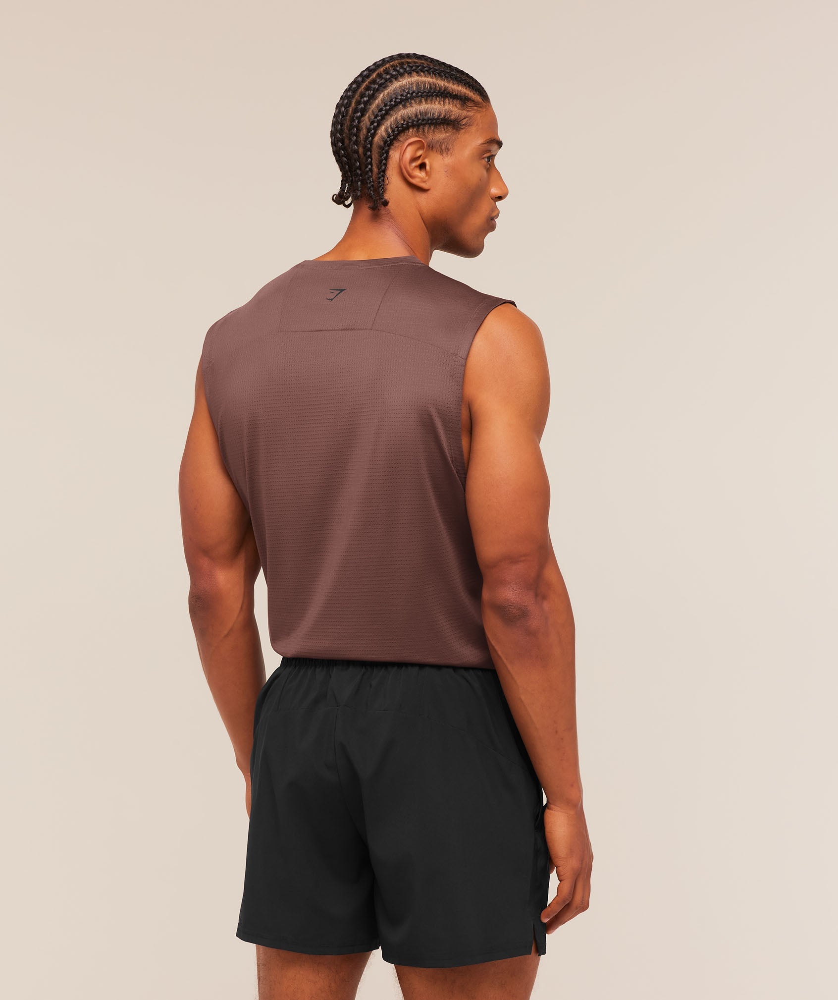 Train Cut Off Tank - Espresso Brown — imagem 2