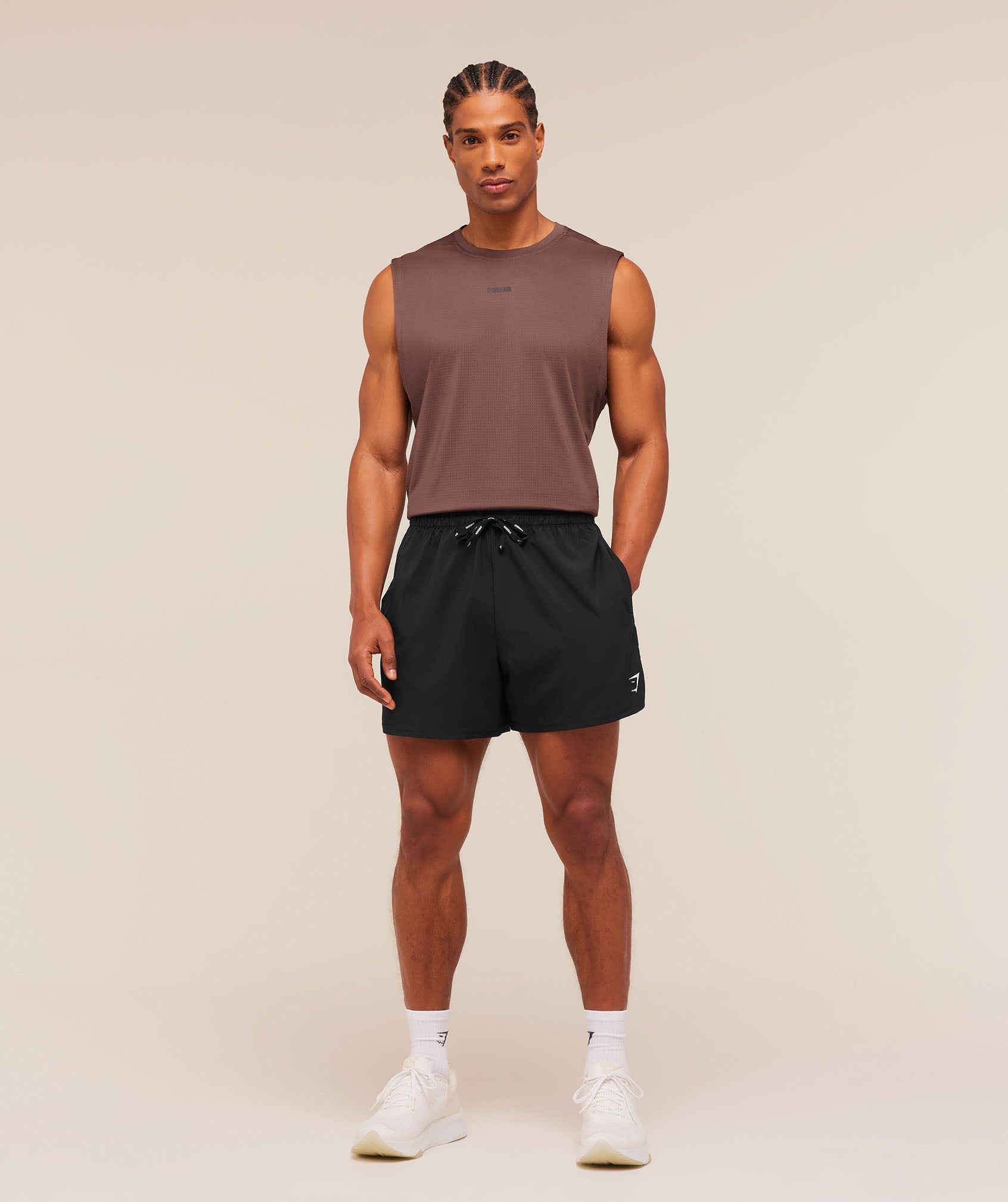 Train Cut Off Tank - Espresso Brown — imagem 7