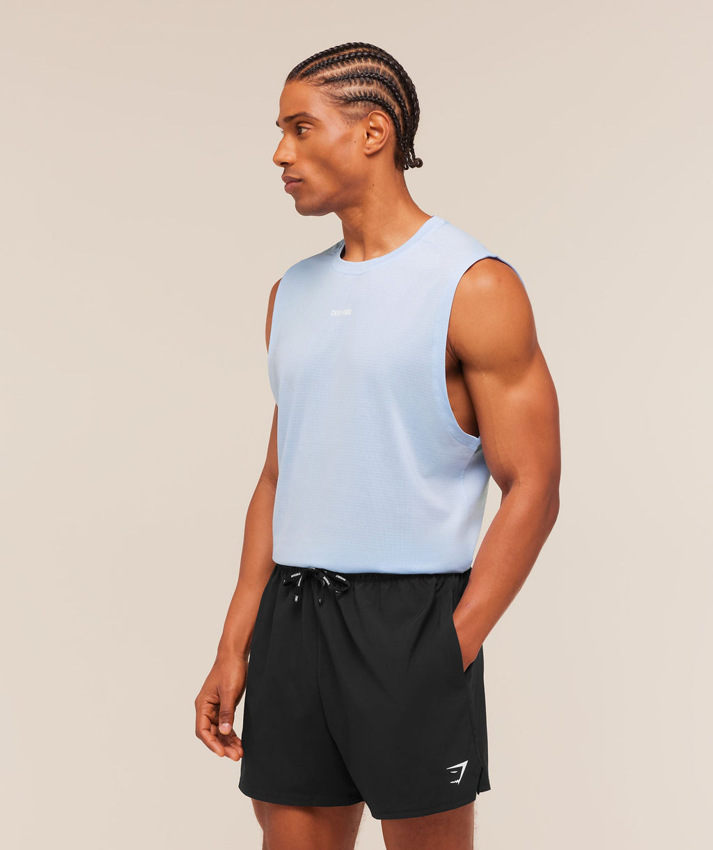 Train Cut Off Tank - Tranquil Blue — imagem 3