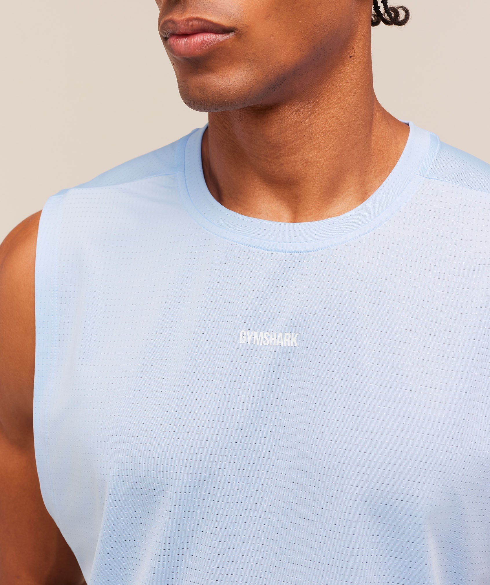 Train Cut Off Tank - Tranquil Blue — imagem 5