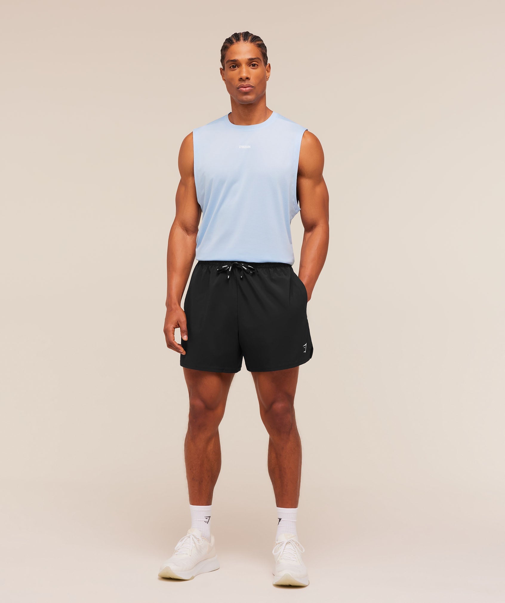 Train Cut Off Tank - Tranquil Blue — imagem 7