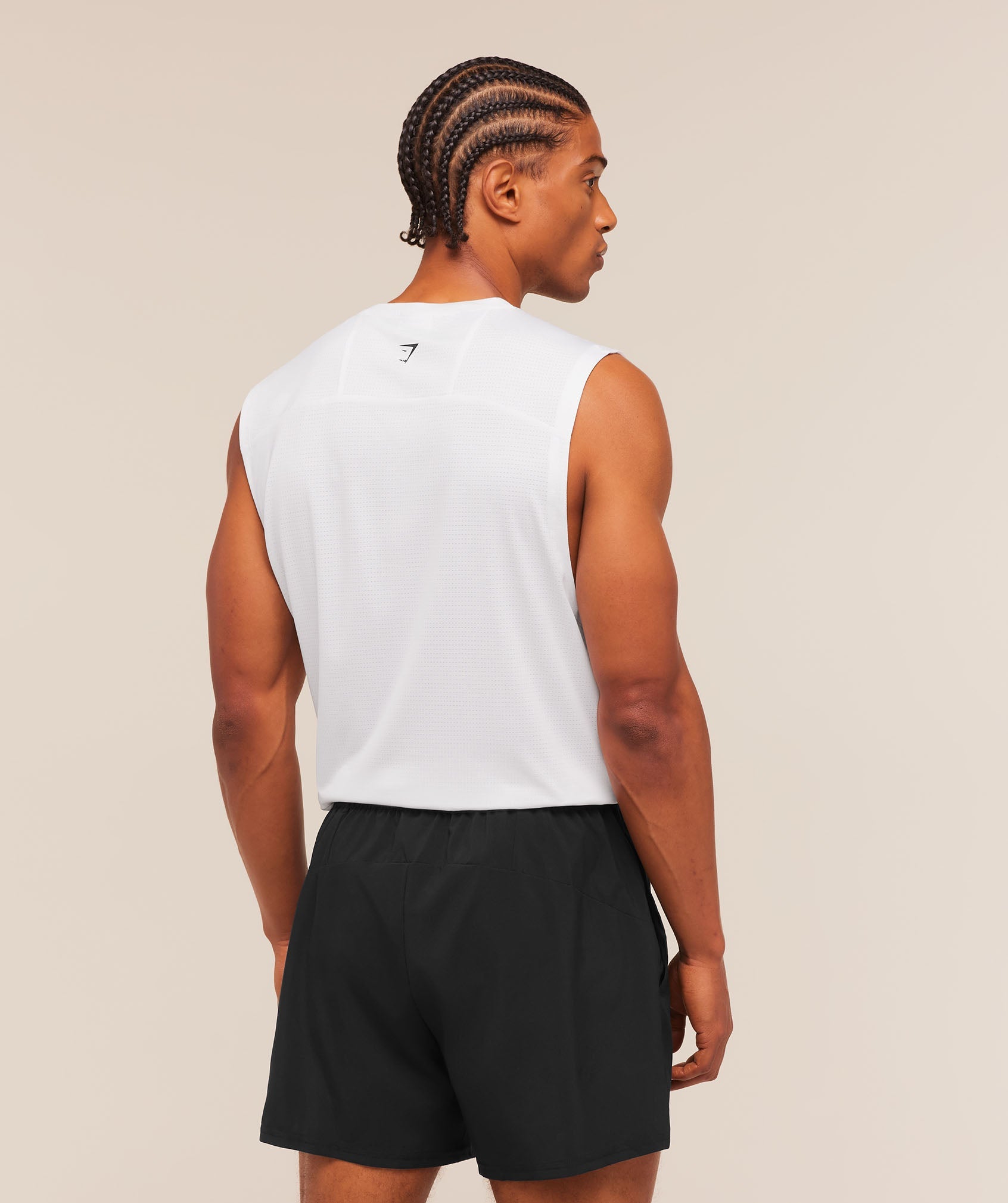 Train Cut Off Tank - White — imagem 2