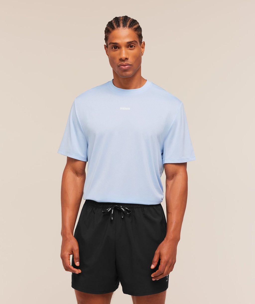 Train T-Shirt - Tranquil Blue — imagem 3