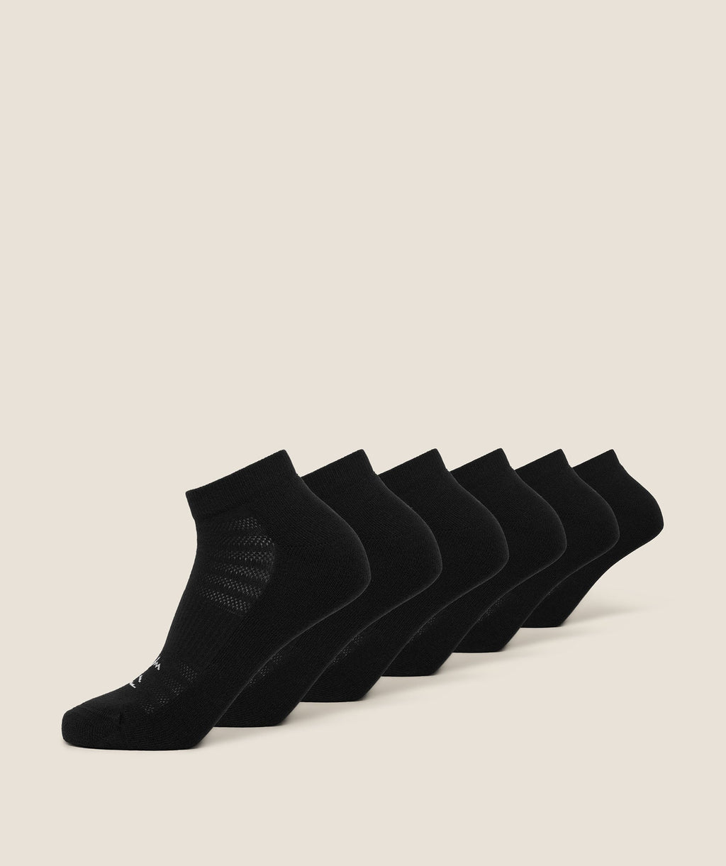 Trainer Sock 6pk - Black — imagem 1