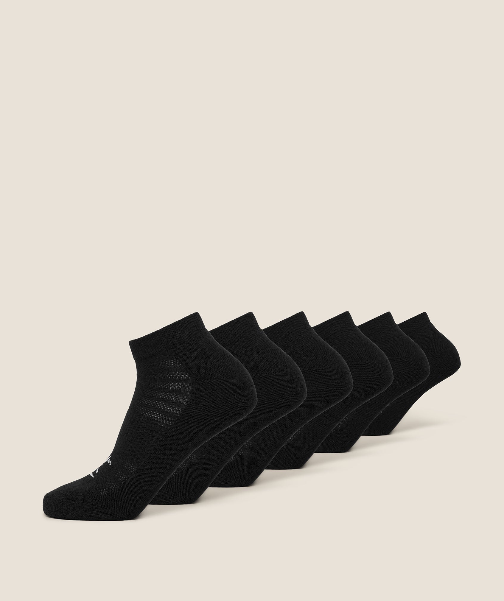 Trainer Sock 6pk - Black — imagem 1