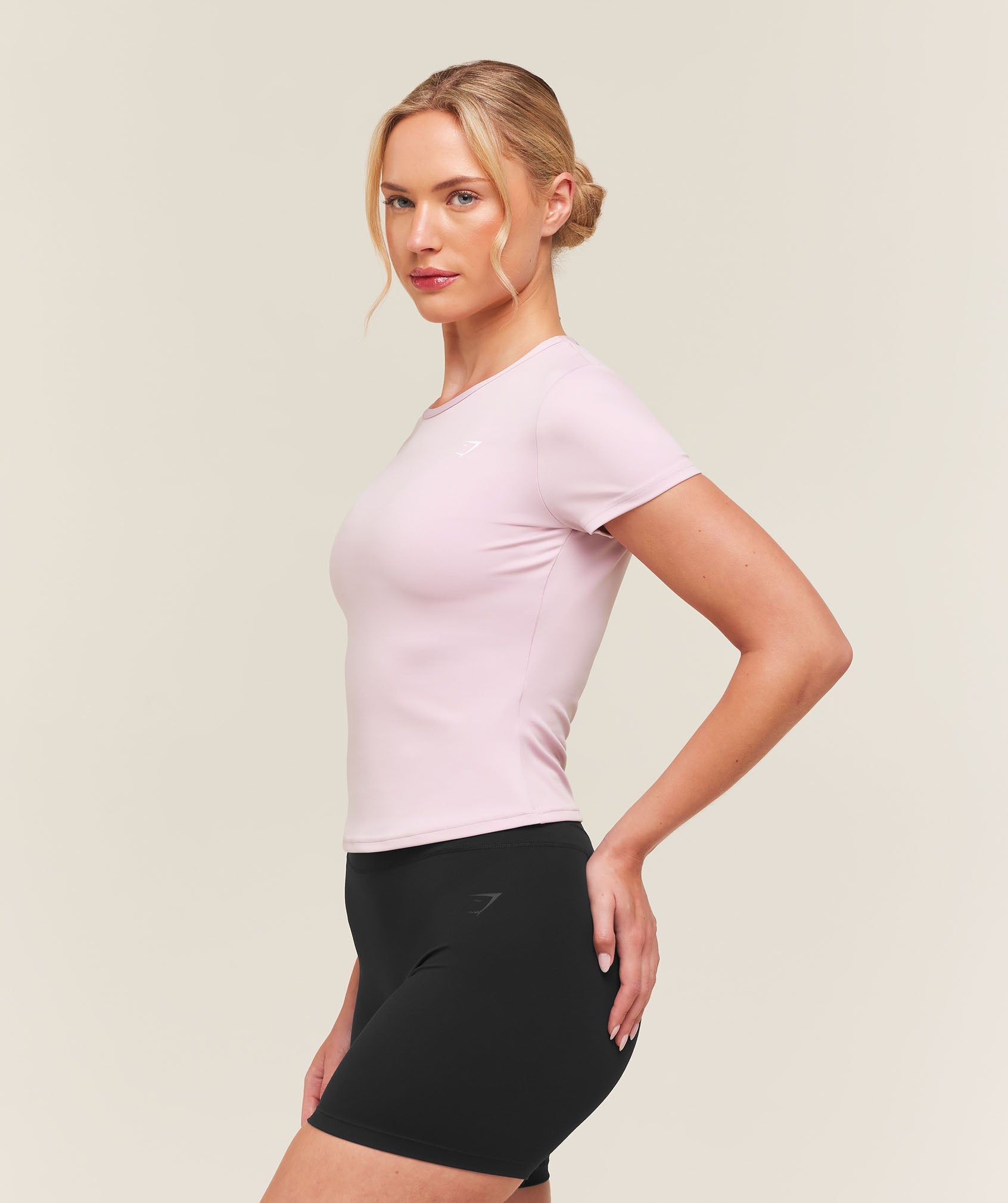 Training Baby Tee - Haze Pink — imagem 4