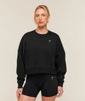Training Oversized Boxy Sweatshirt - Black — imagem 1
