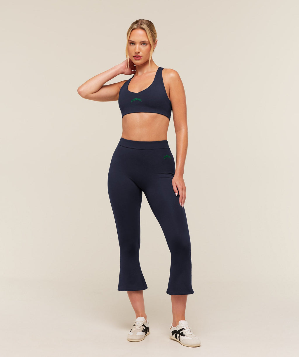 Training Campus Cotton Sports Bra - Heavy Blue — imagem 6