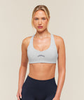 Training Campus Cotton Sports Bra - Light Grey Core Marl — imagem 1
