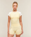 Training Campus T-Shirt - Butter Yellow/Soft White — imagem 1
