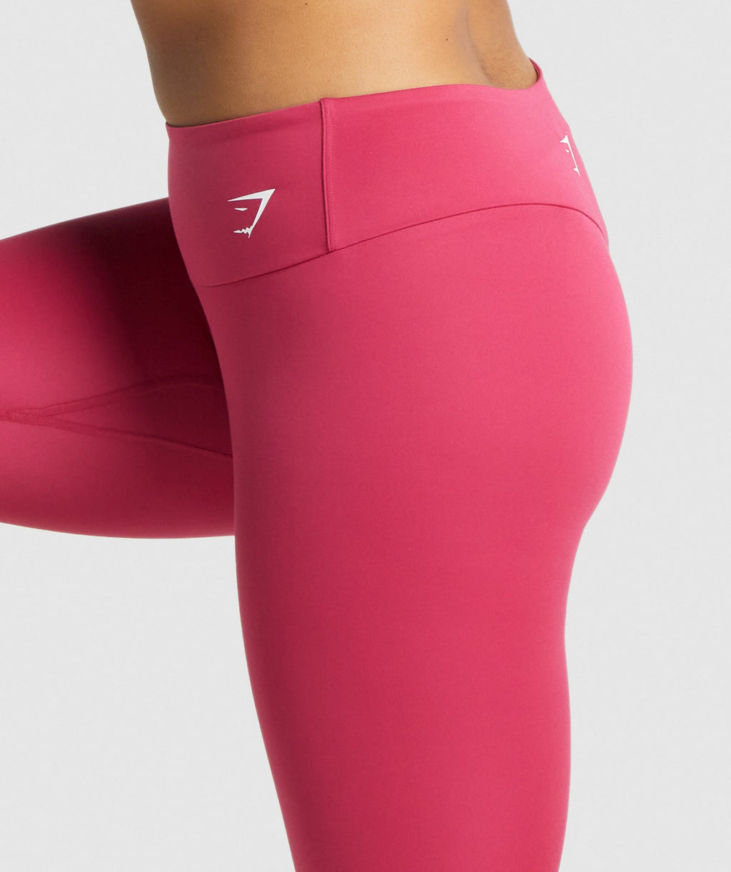 Training Cropped Leggings - Pink — imagem 3