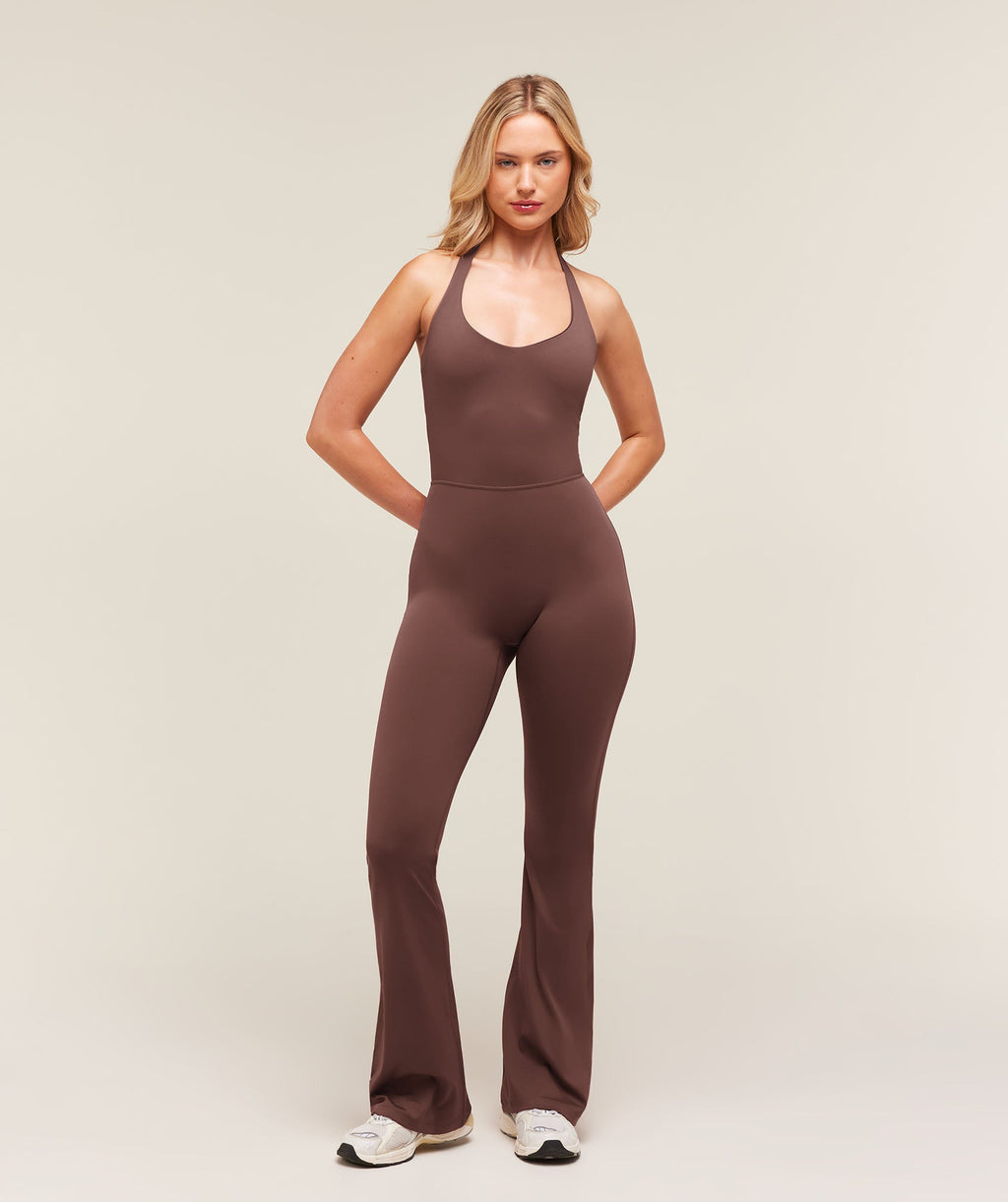 Training Flare One Piece - Espresso Brown — imagem 1