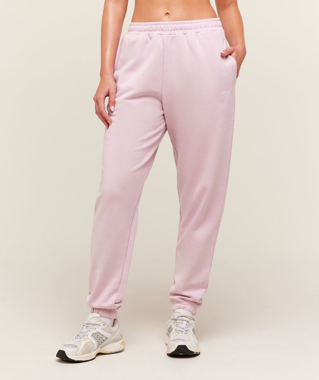 Training Regular Fleece Joggers - Haze Pink — imagem 1