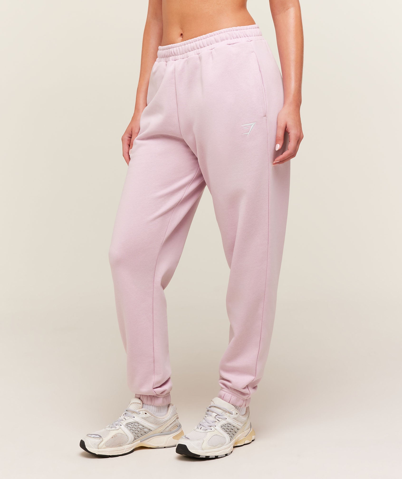 Training Regular Fleece Joggers - Haze Pink — imagem 3