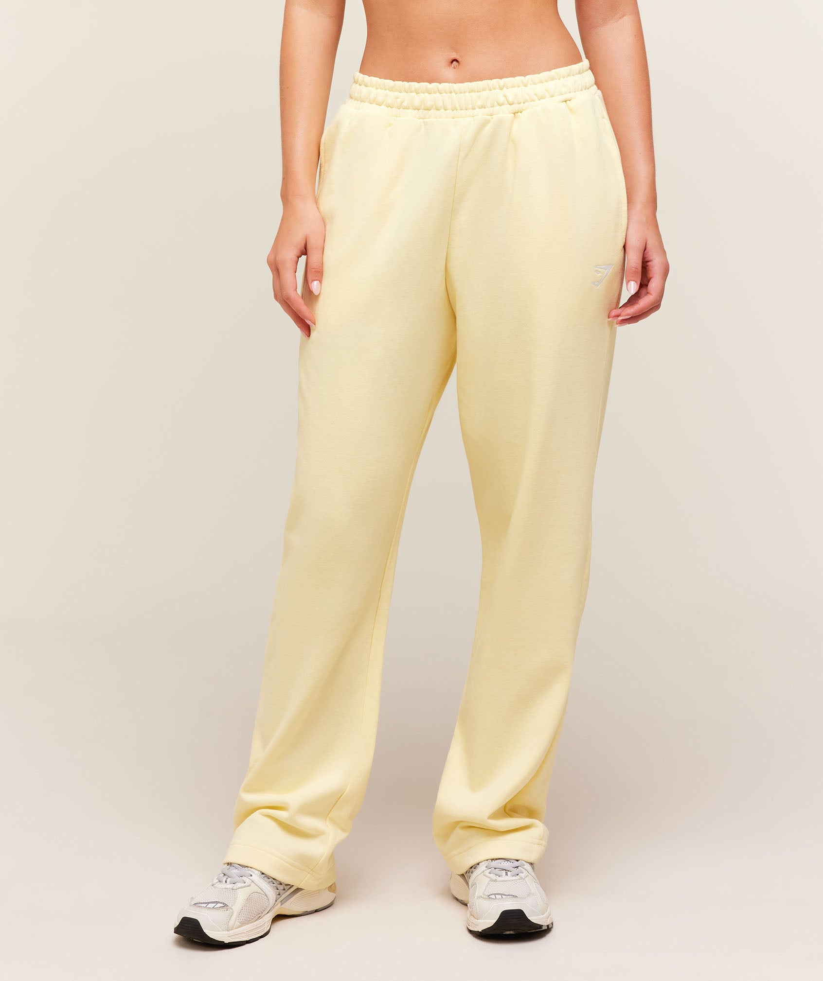 Training Fleece Straight Leg Regular Joggers - Butter Yellow — imagem 1