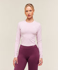 Training Midi Long Sleeve Top - Haze Pink — imagem 1
