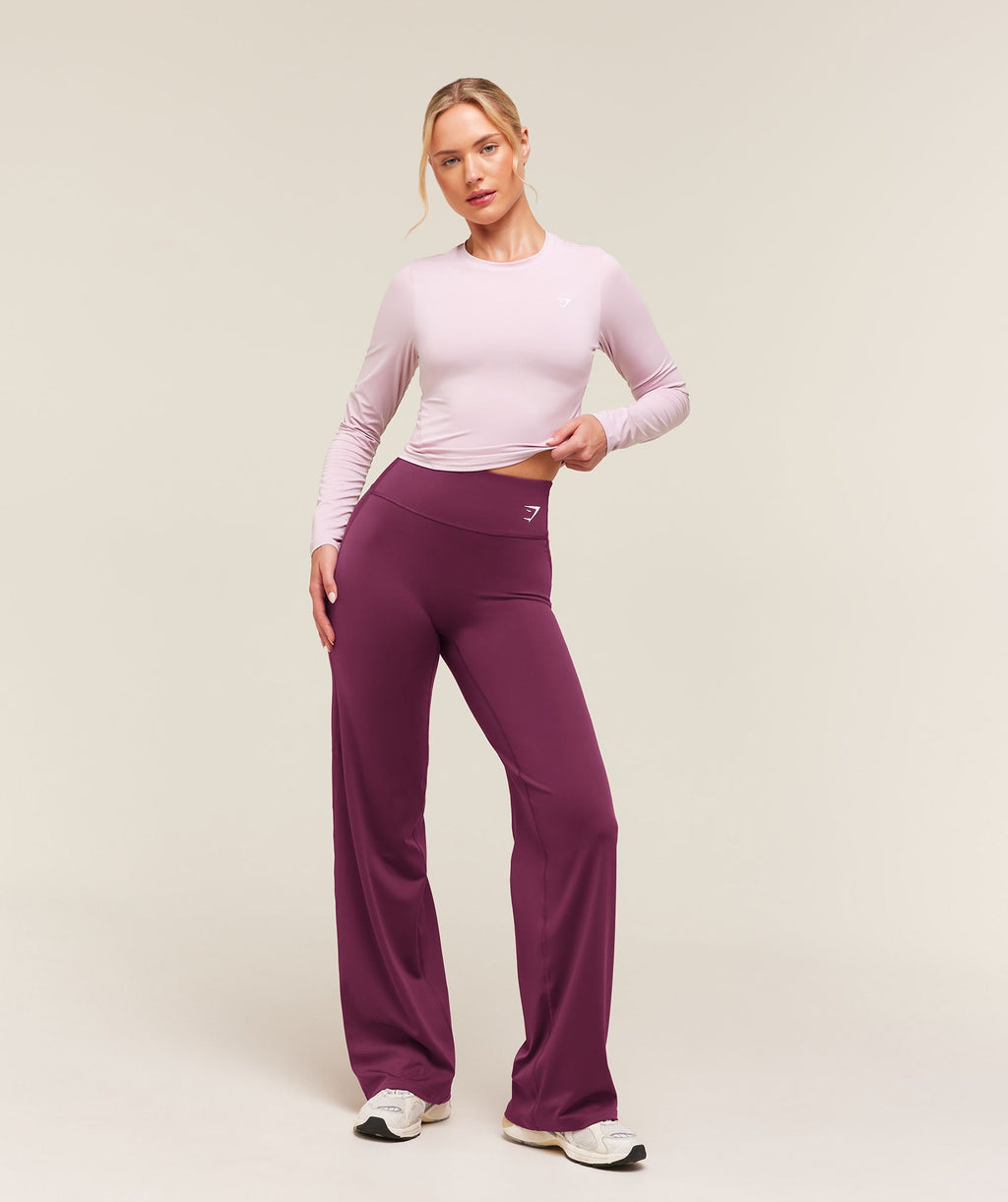Training Midi Long Sleeve Top - Haze Pink — imagem 4