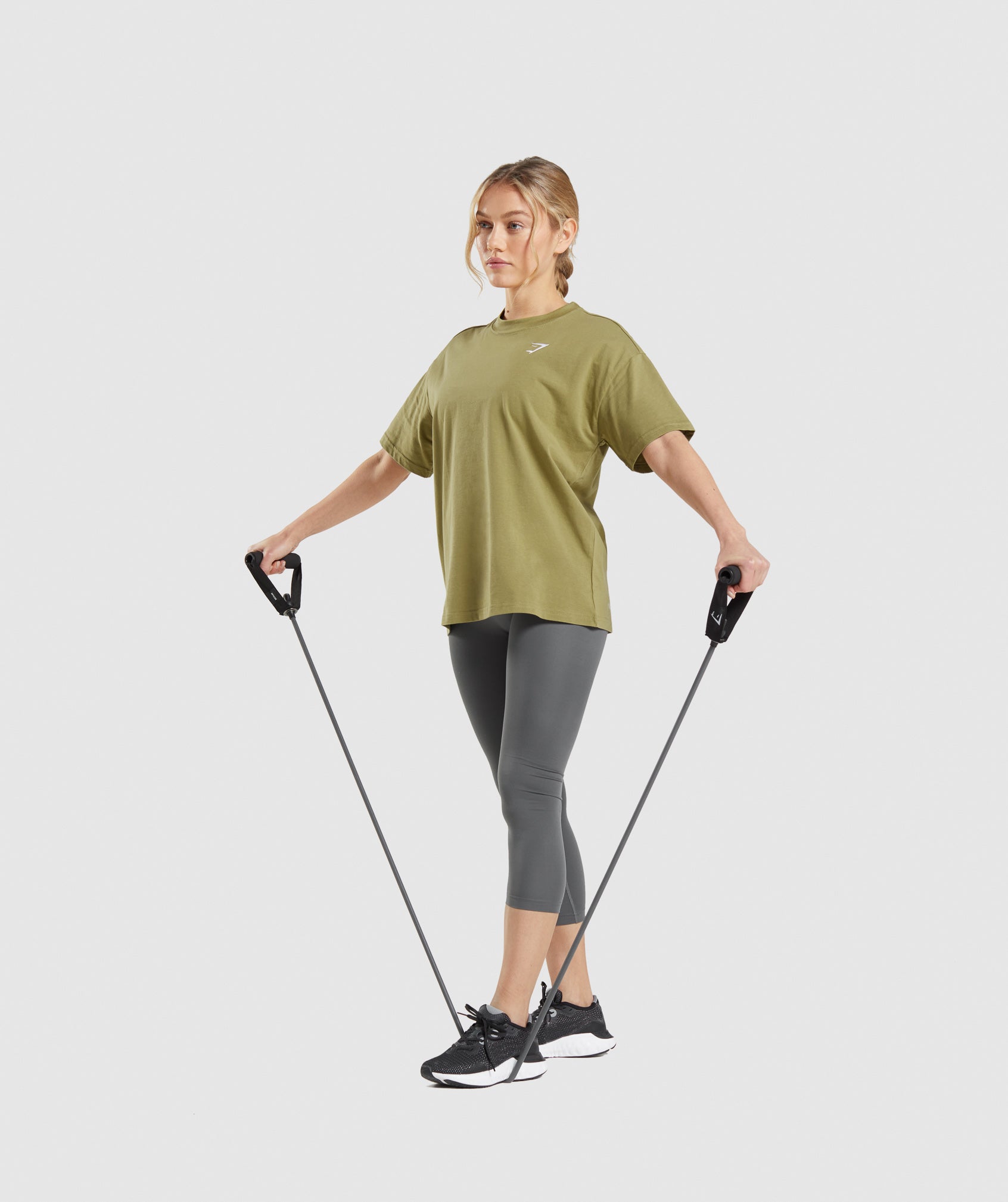Training Oversized T-Shirt - Griffin Green — imagem 4