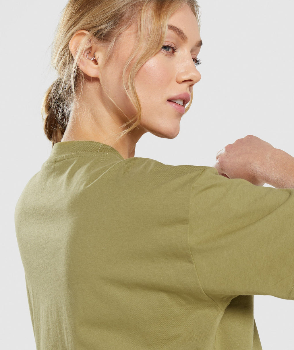 Training Oversized T-Shirt - Griffin Green — imagem 5