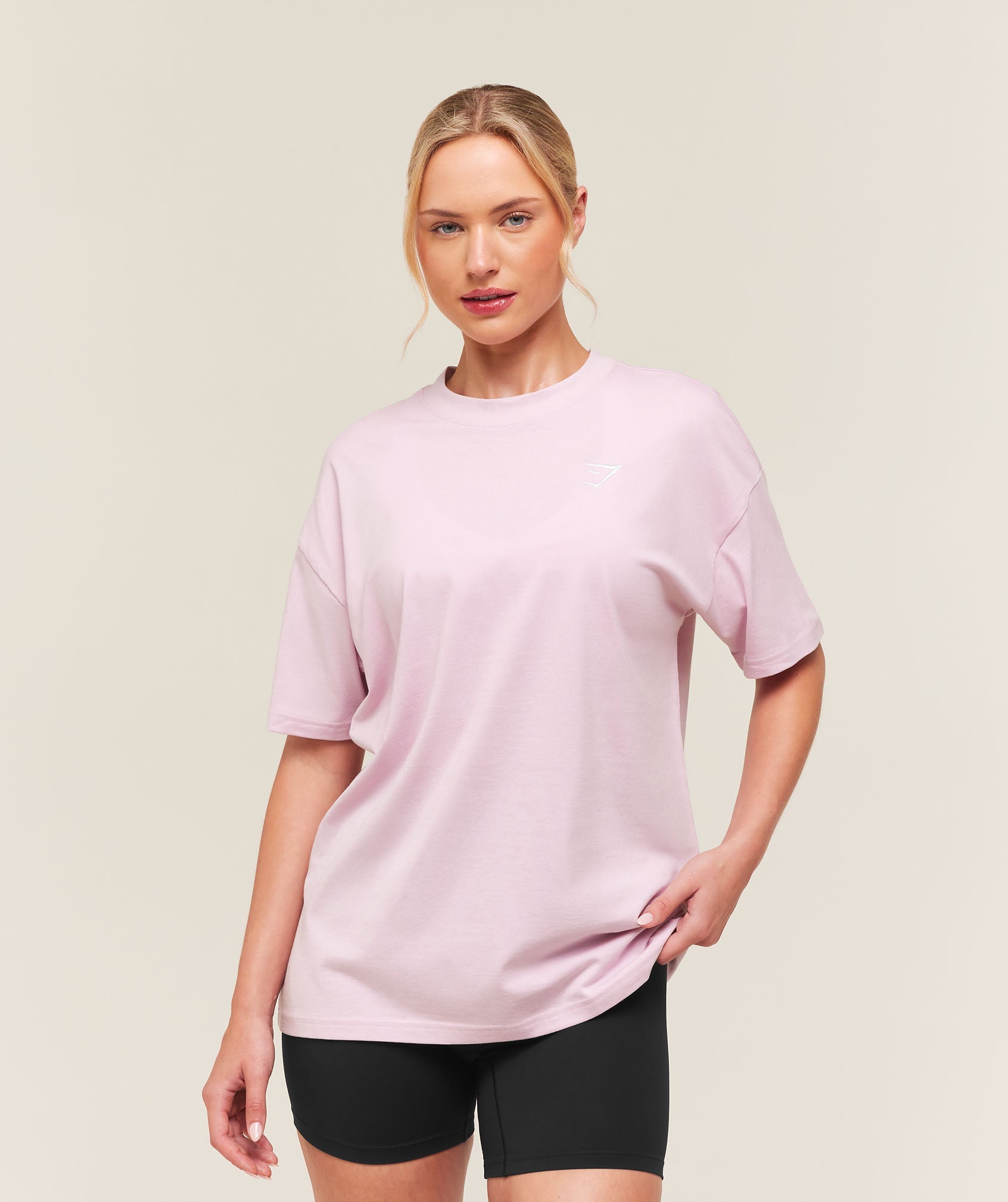 Training Oversized T-Shirt - Haze Pink — imagem 1