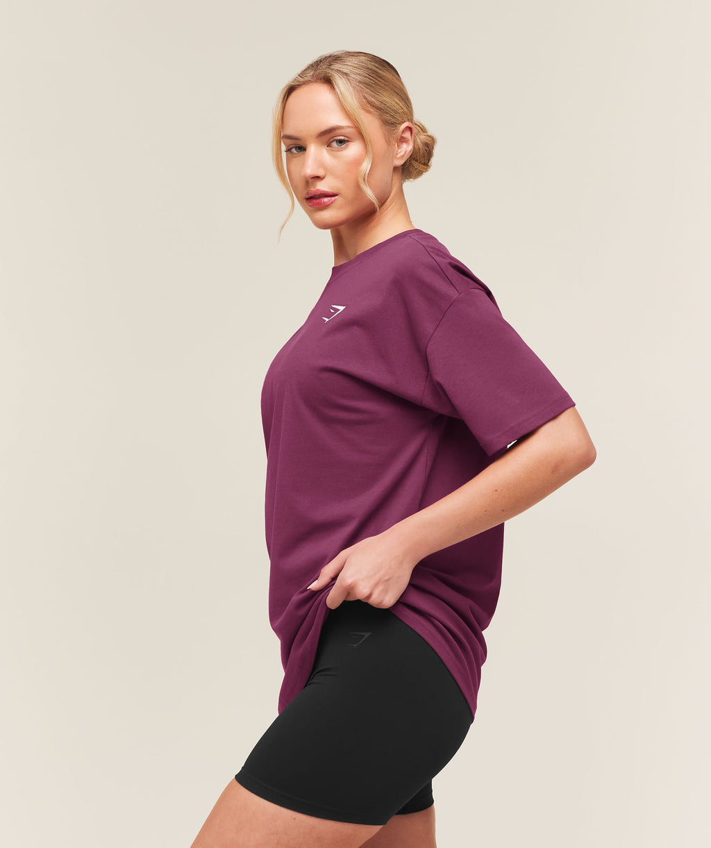 Training Oversized T-Shirt - Strength Pink — imagem 3
