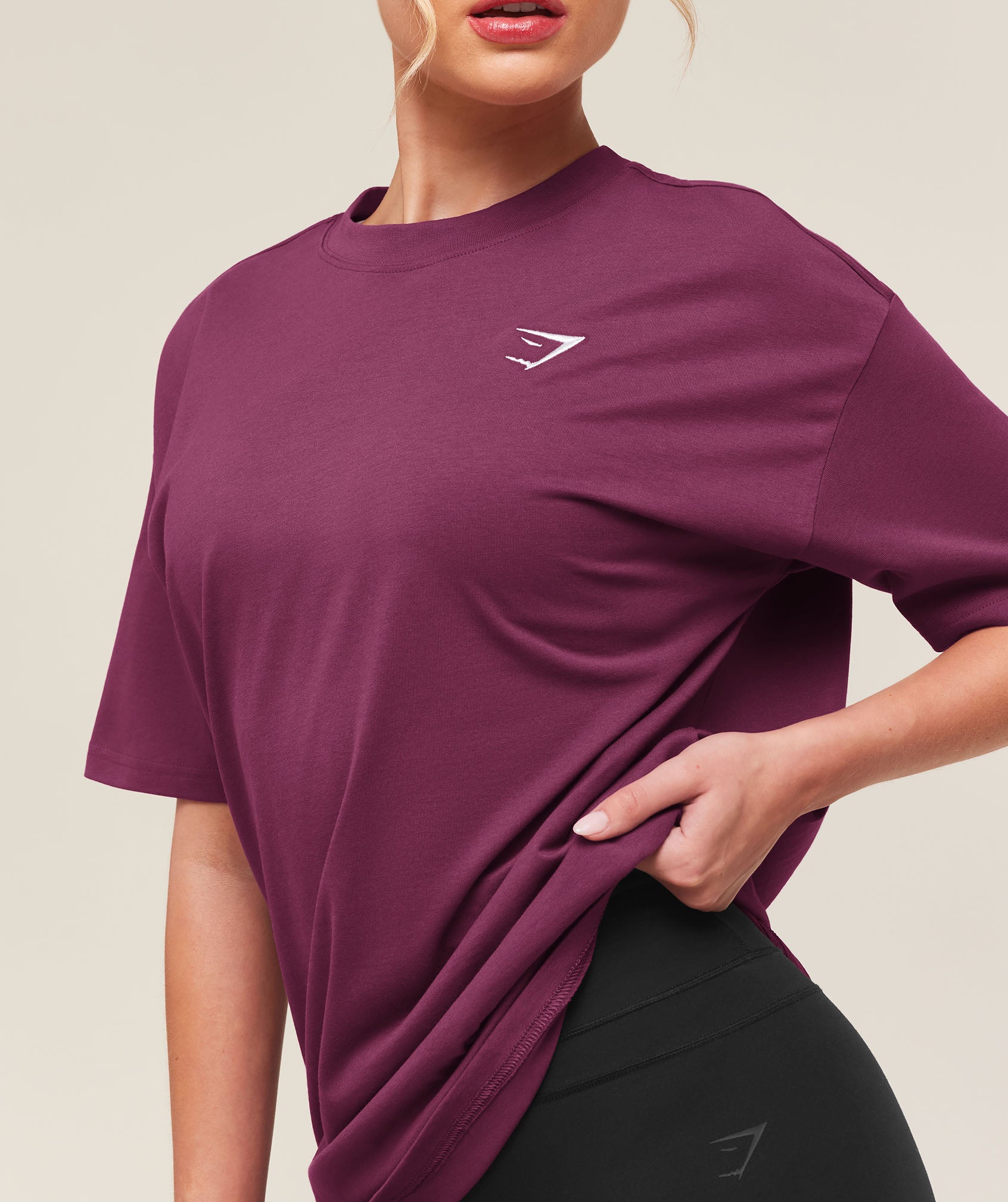 Training Oversized T-Shirt - Strength Pink — imagem 5