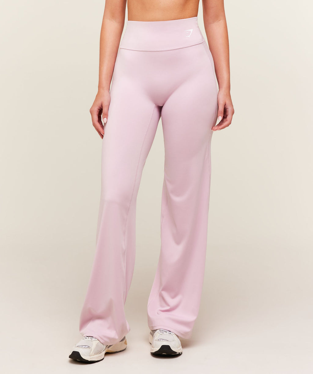 Training Straight Leg Regular Leggings - Haze Pink — imagem 1