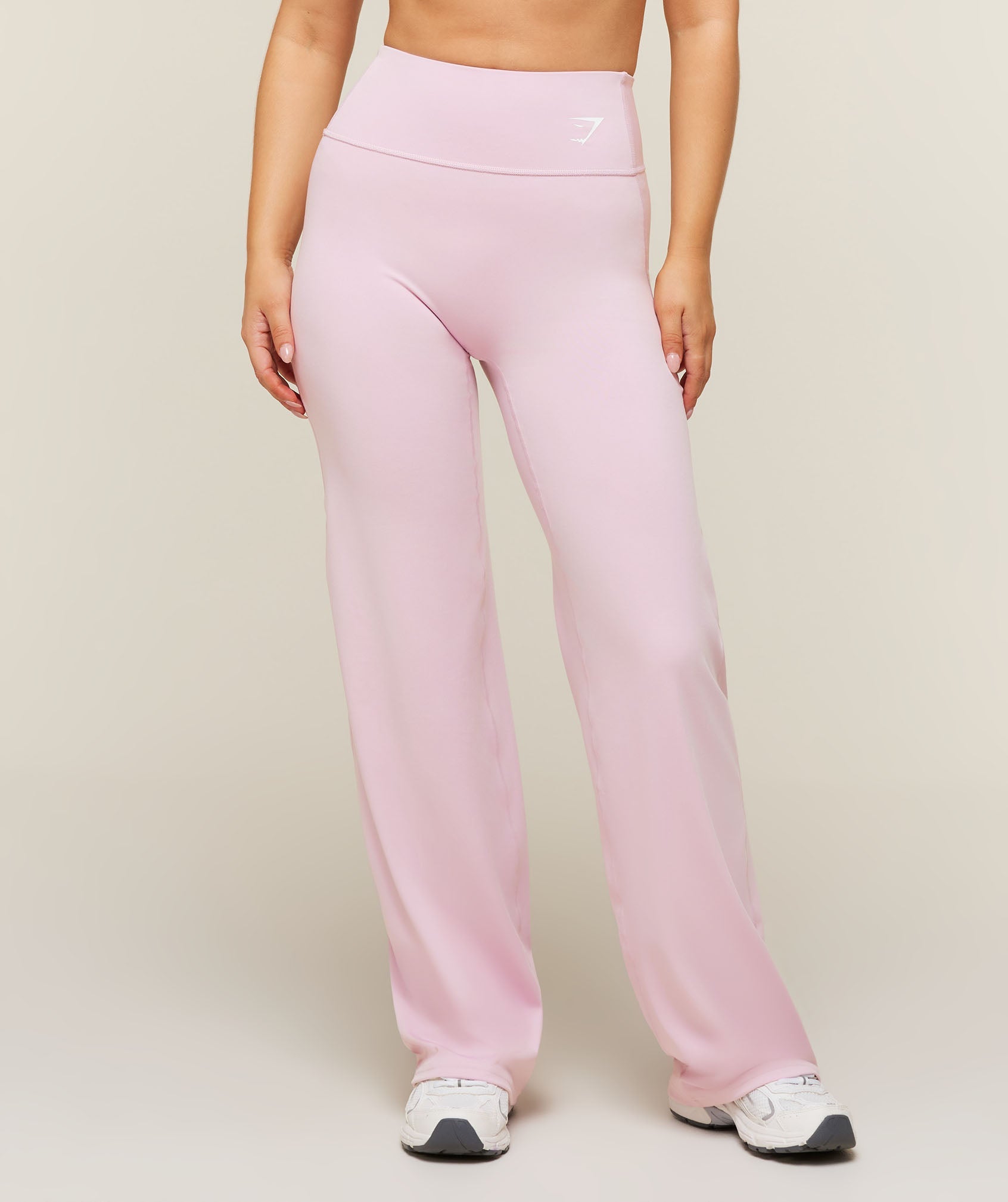 Training Straight Leg Short Leggings - Haze Pink — imagem 1
