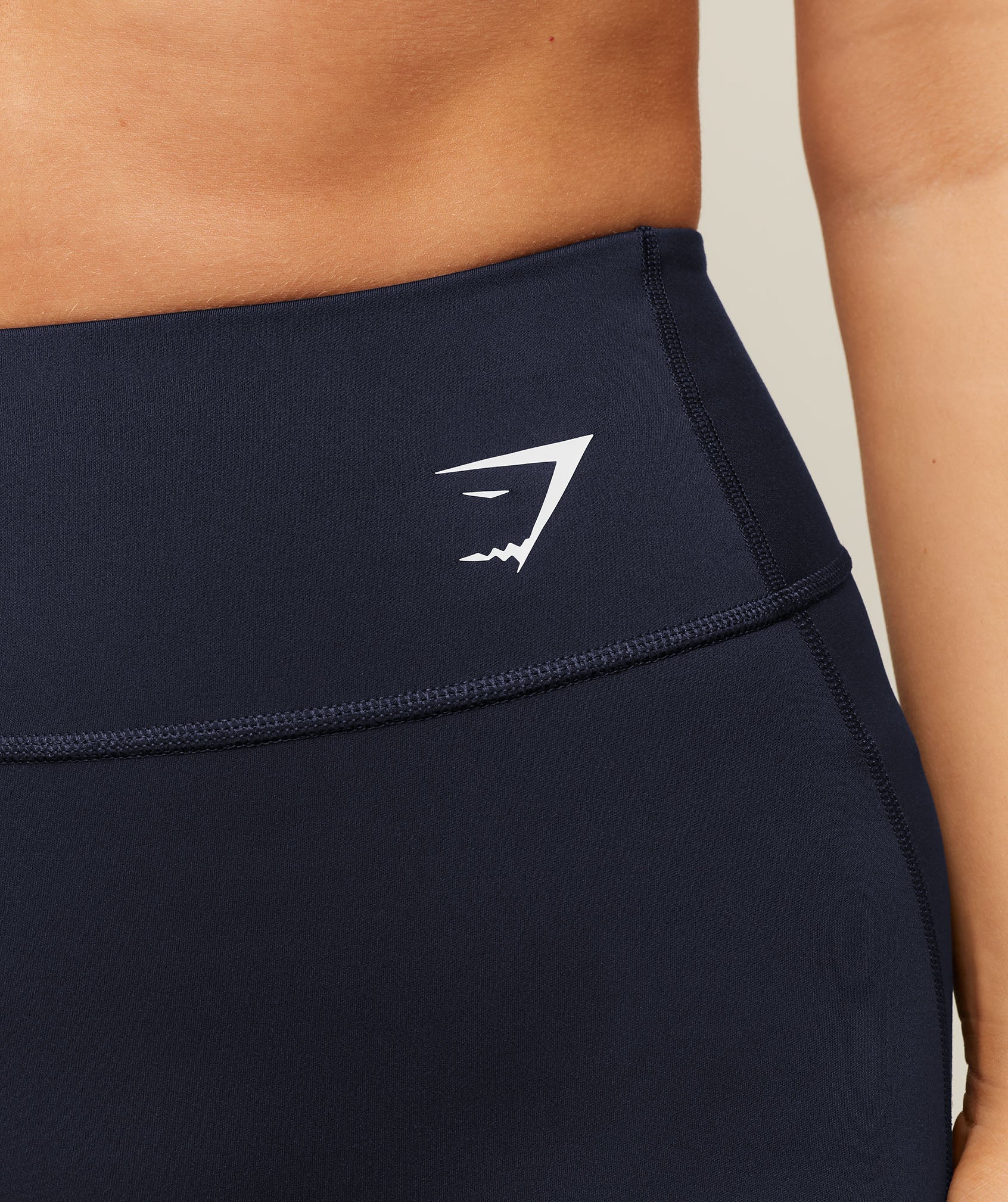Training Straight Leg Short Leggings - Heavy Blue — imagem 5