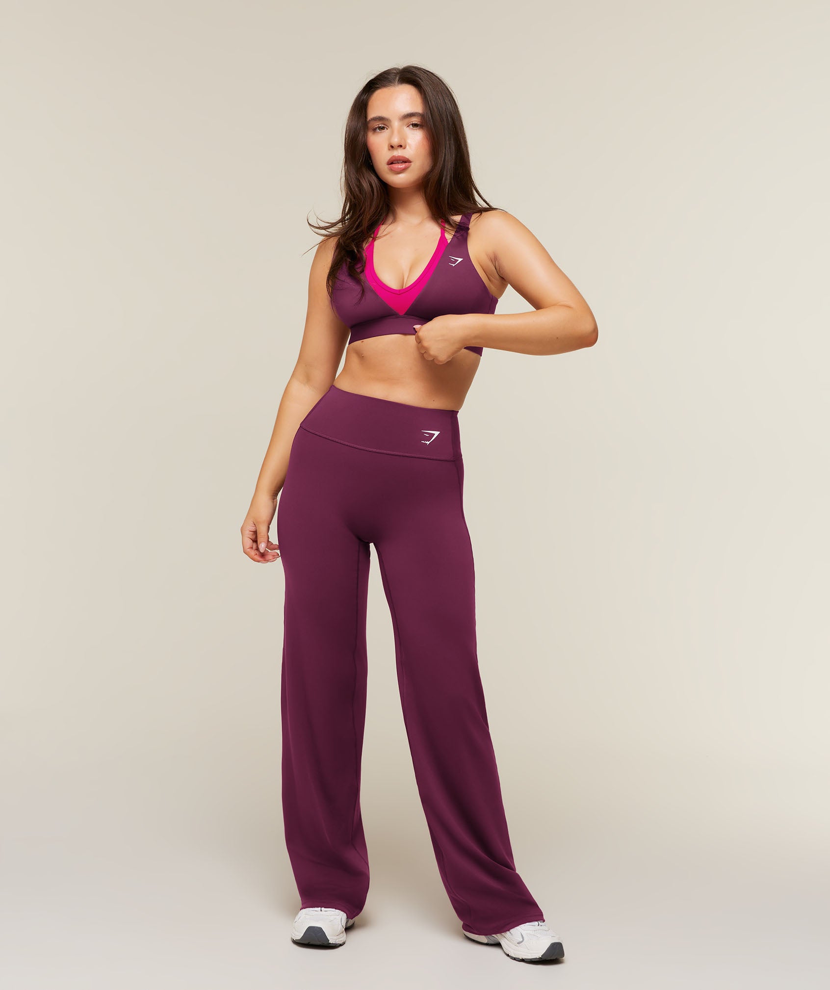 Training Straight Leg Short Leggings - Strength Pink — imagem 6