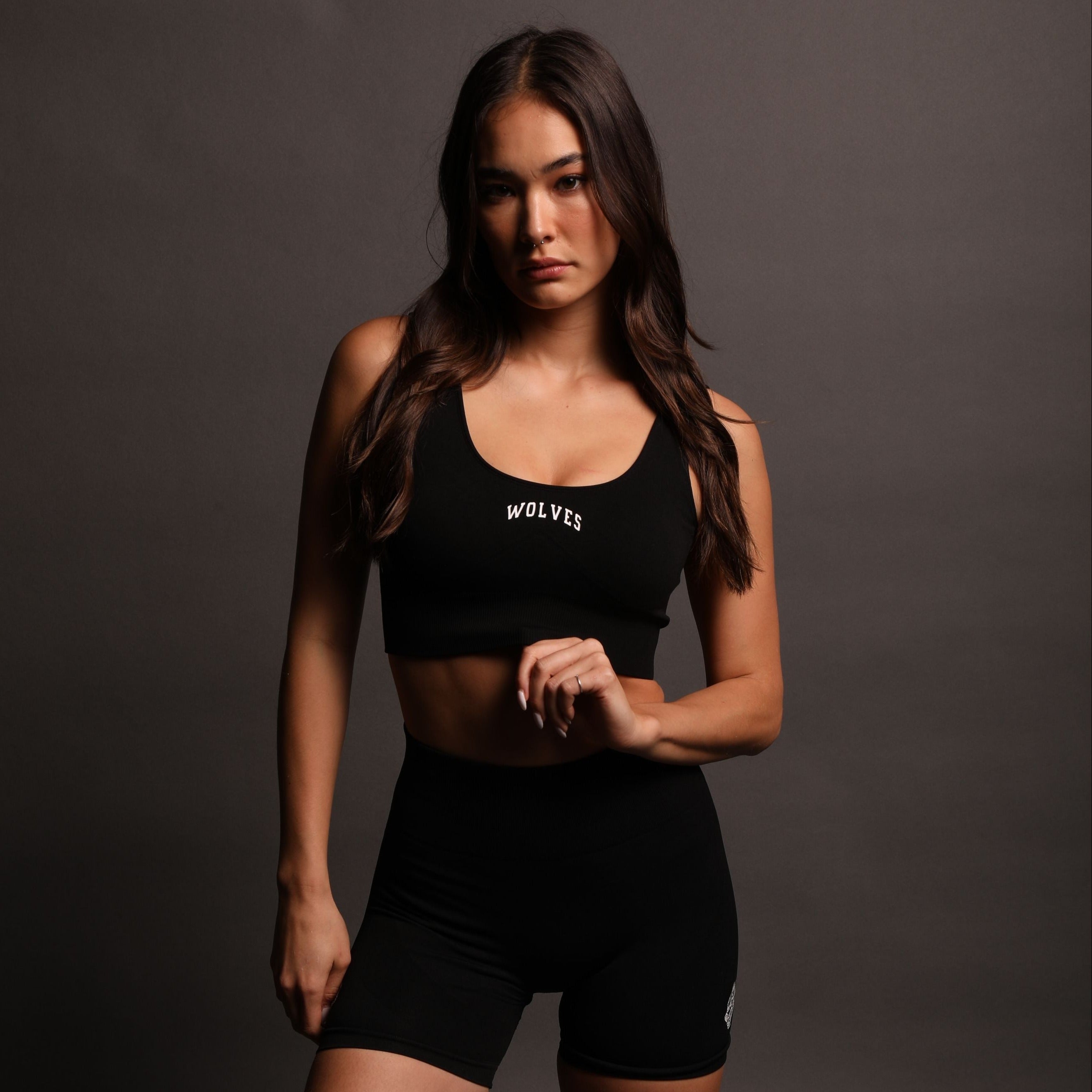 Single "Everson Seamless" Katya OTS Bra in Black — imagem 2