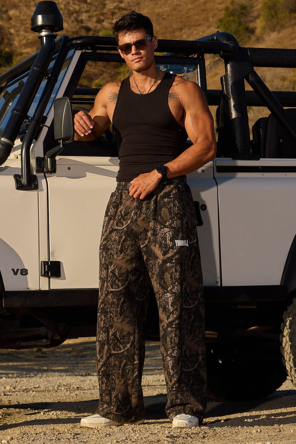2133 - Tree Camo Baggy Sweats — imagem 3