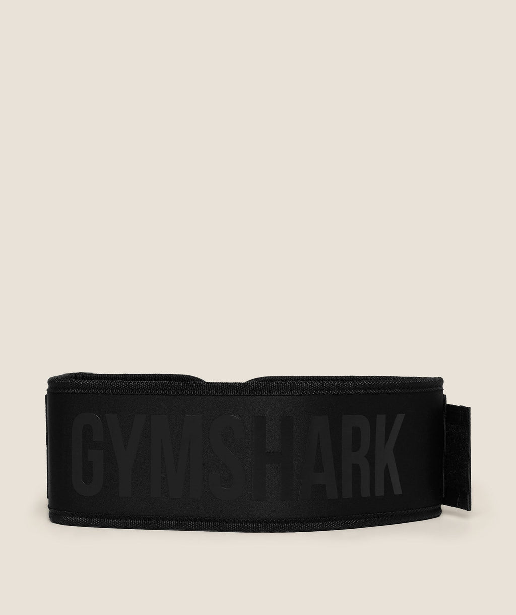 Velcro Weightlifting Belt - Black — imagem 5