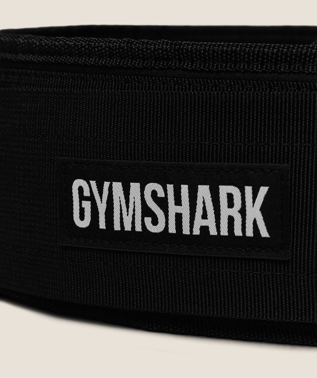 Velcro Weightlifting Belt - Black — imagem 3