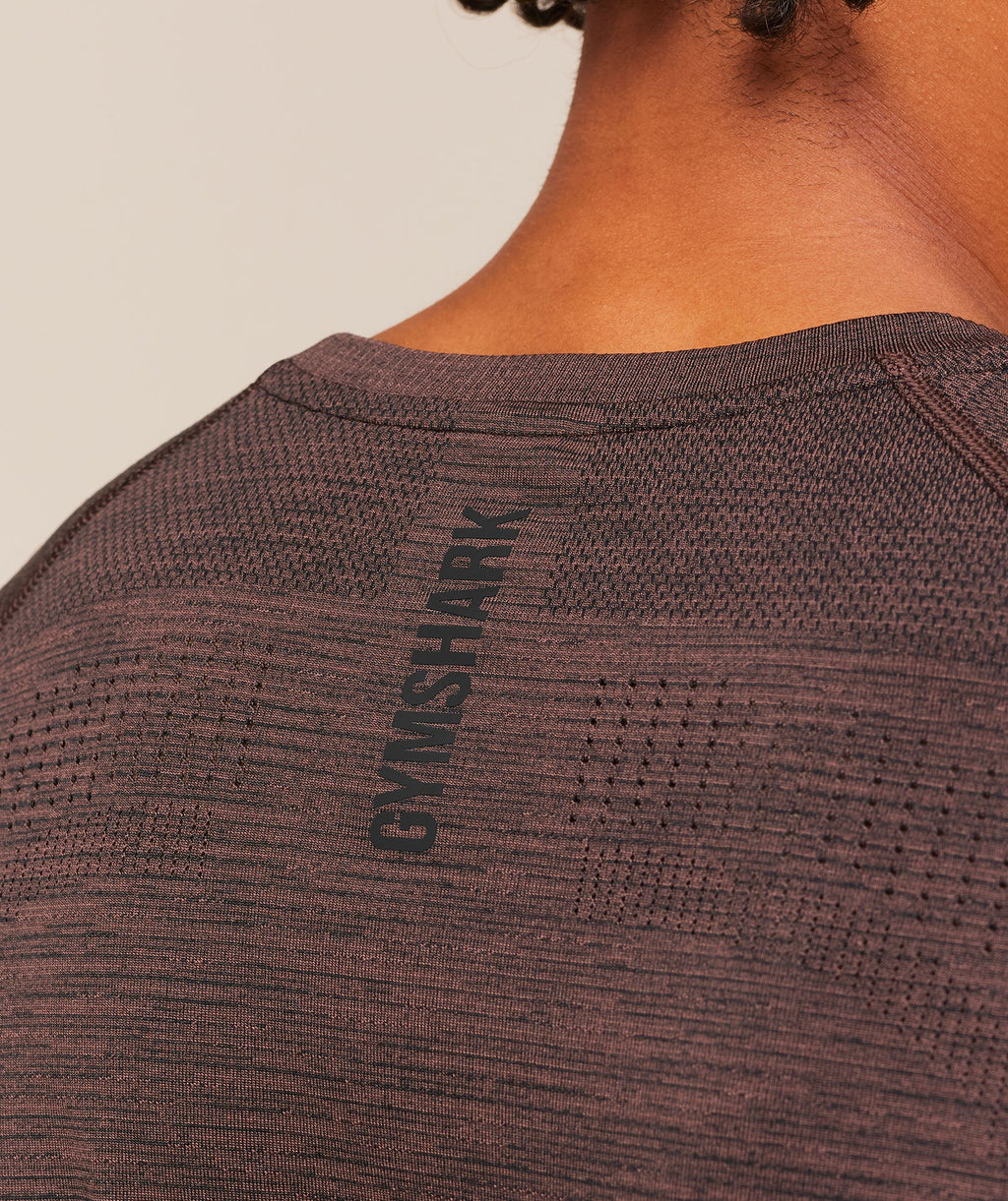 Versatile Seamless T-Shirt - Espresso Brown/Black — imagem 6