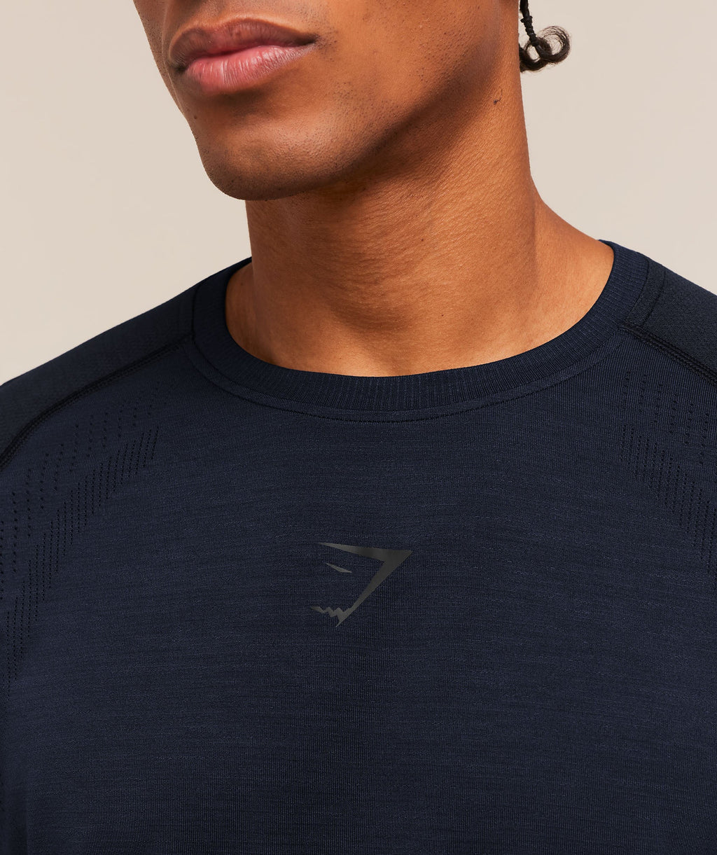 Versatile Seamless T-Shirt - Heavy Blue/Black — imagem 5