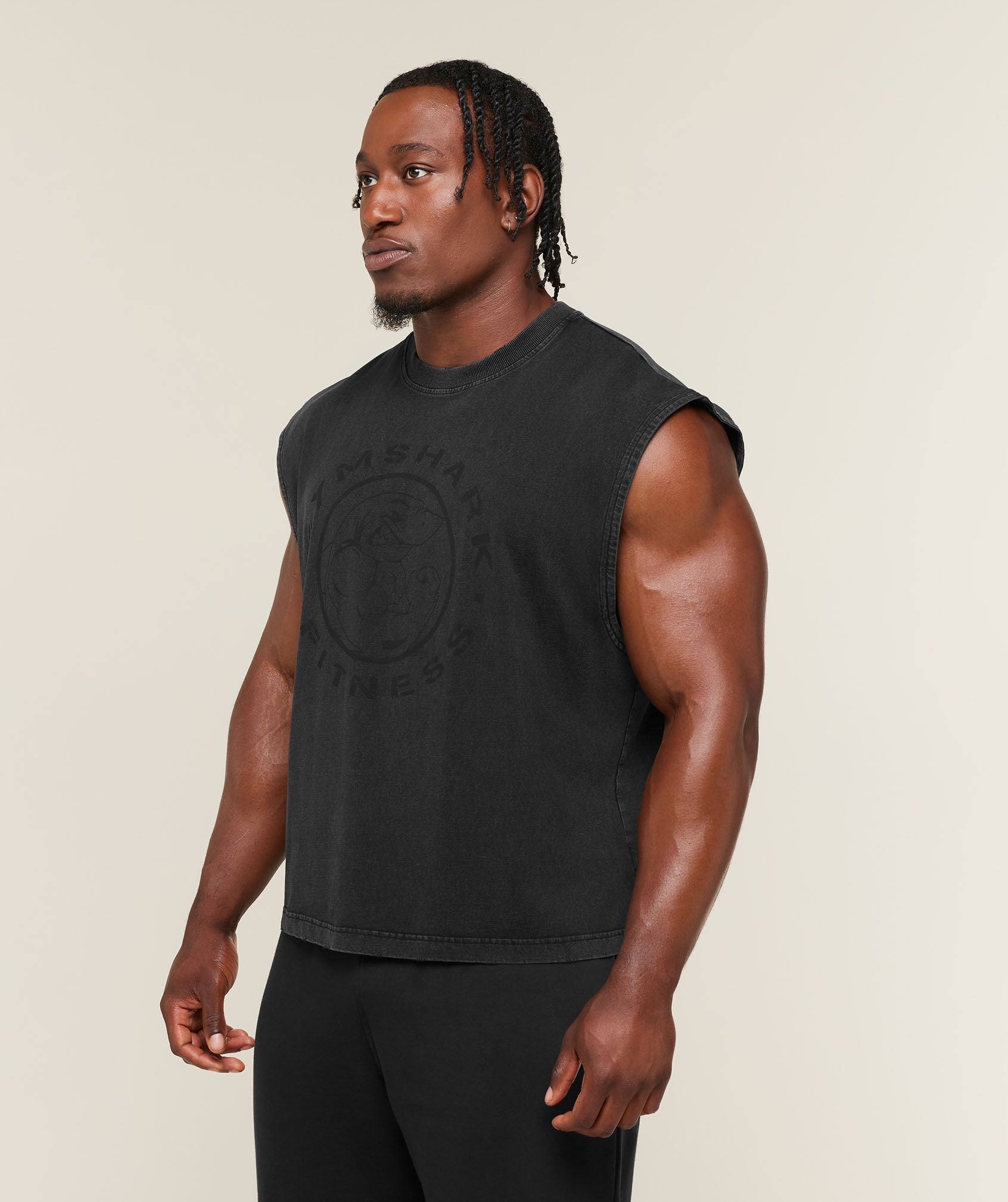 Vintage Legacy Tank - Black/Wash — imagem 3
