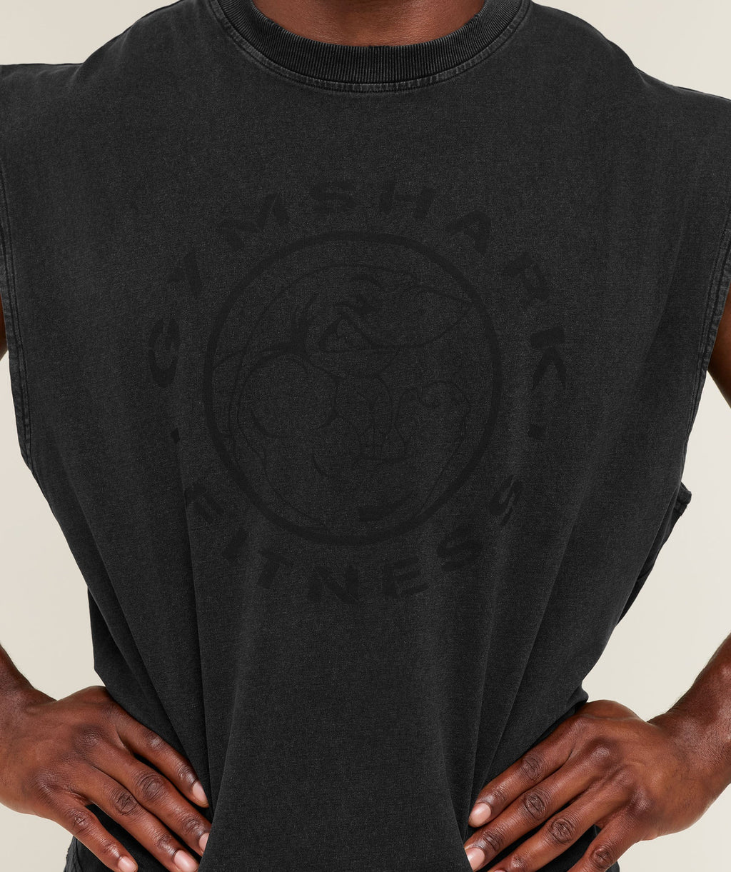 Vintage Legacy Tank - Black/Wash — imagem 4