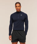 Vital 1/4 Zip - Navy/Heavy Blue — imagem 1