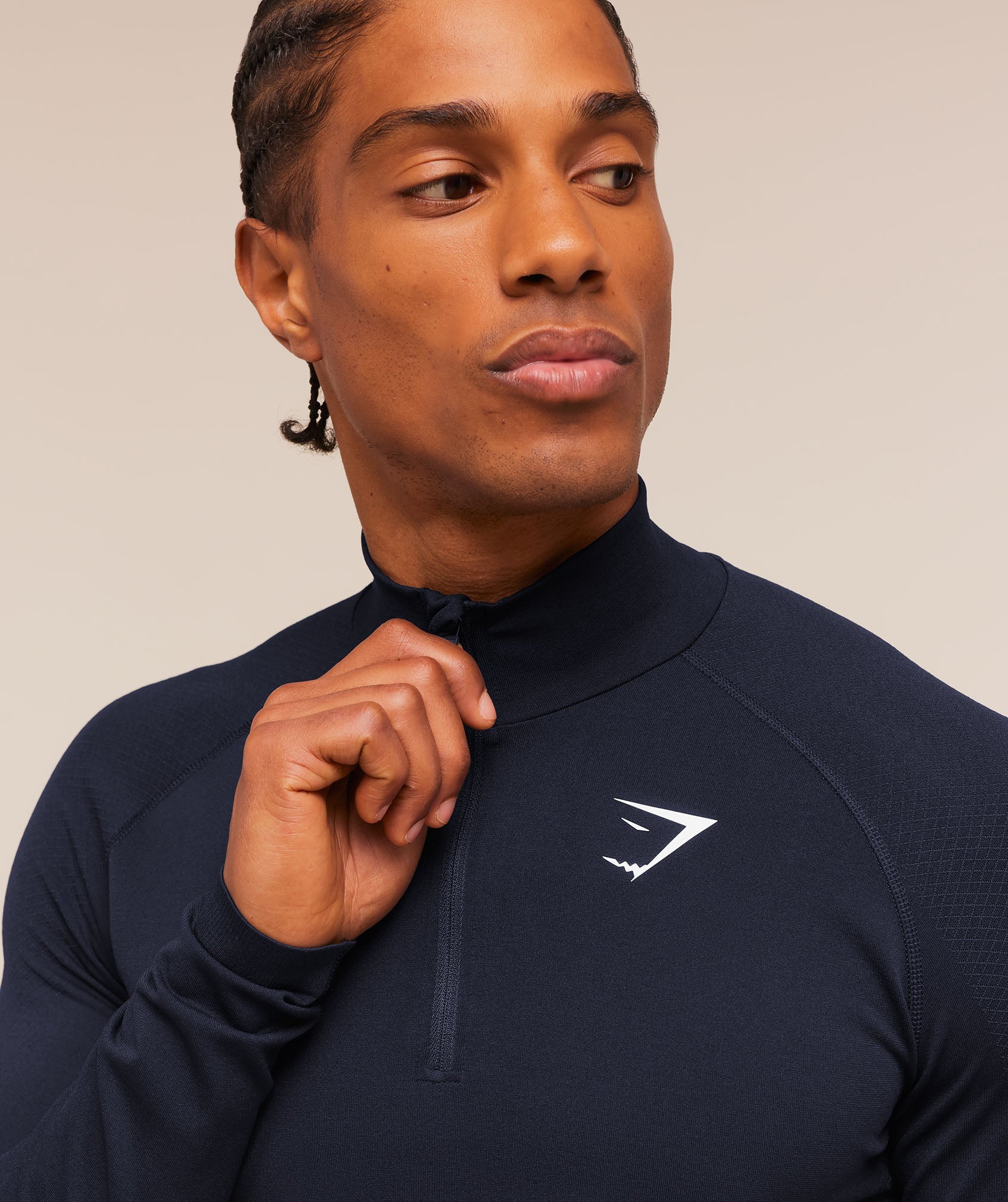 Vital 1/4 Zip - Navy/Heavy Blue — imagem 6