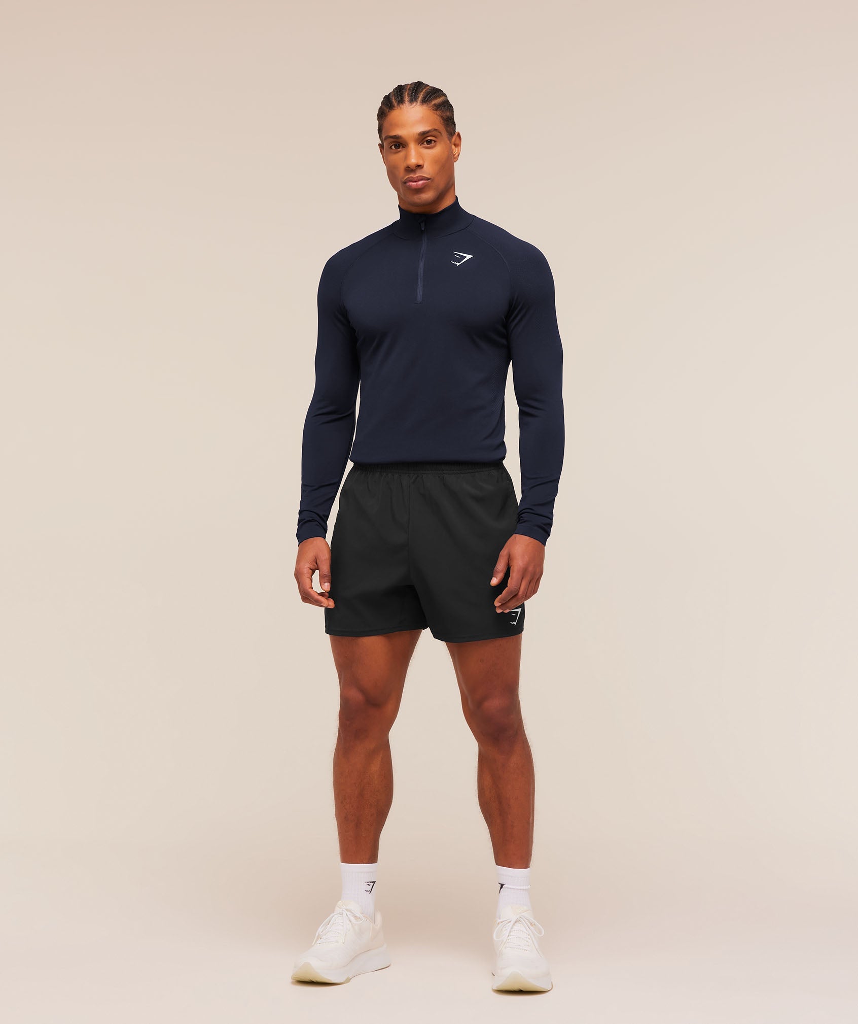 Vital 1/4 Zip - Navy/Heavy Blue — imagem 4