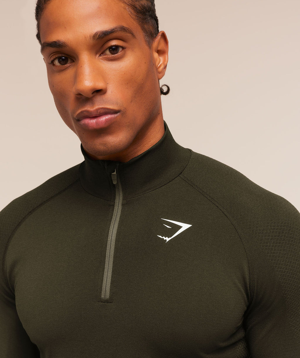 Vital 1/4 Zip - Strength Green/Canvas Green — imagem 5